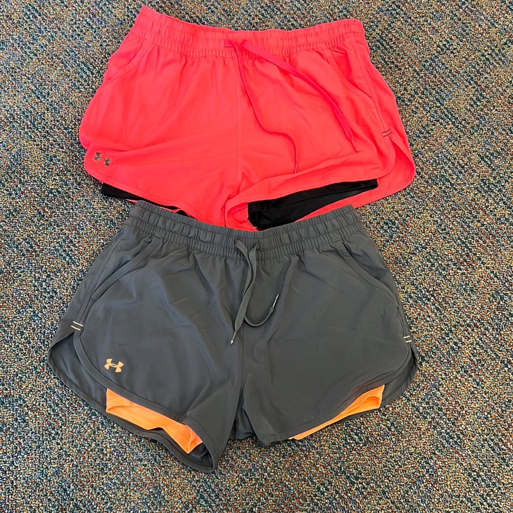 Two Pairs of Under Armor Shorts